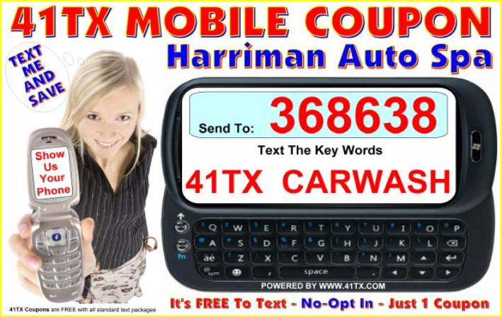 41TX Mobile Coupons - Text & Save