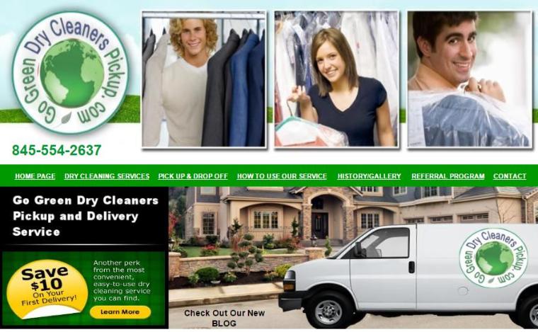 Go Green Dry Clean - Pick Up & Delivery Service